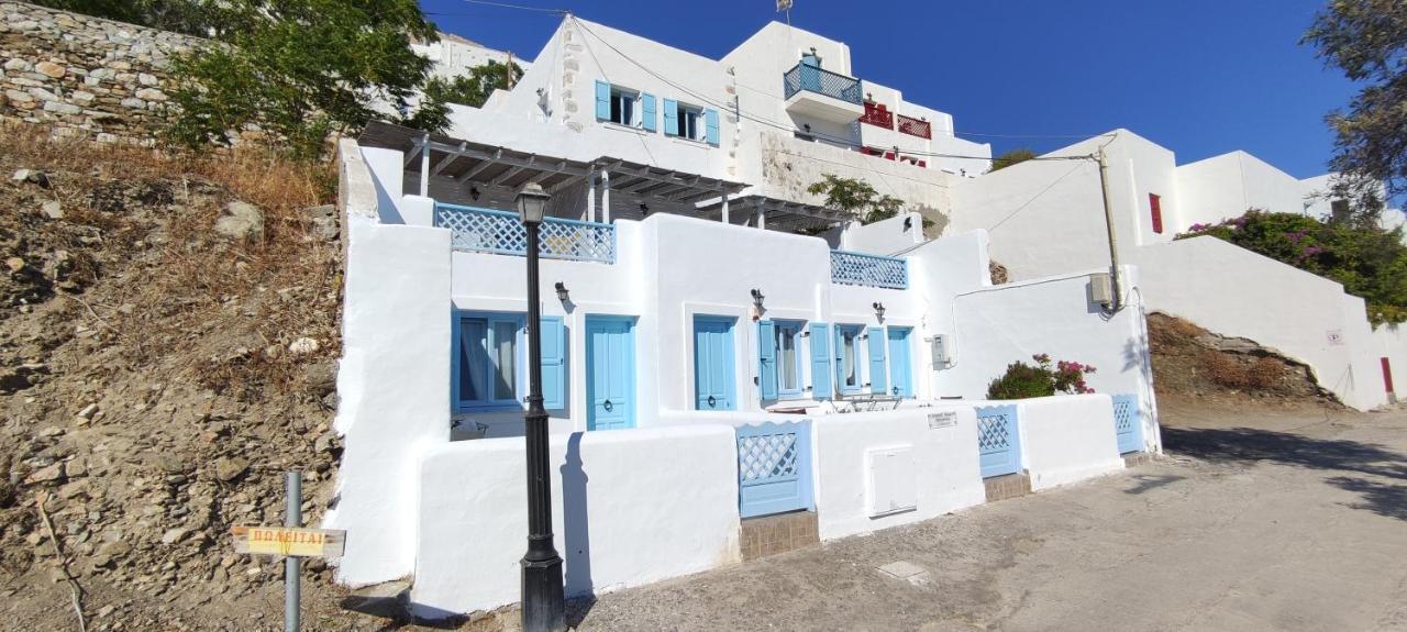 Hotel Asvestoti Mesonettes Blue Light Σιελ Μεζονετεs Pera Gyalos Exterior foto